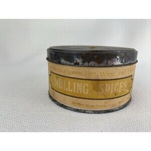 Vintage Good Time Mulling Spices Tin‎ Spice Couple Company
